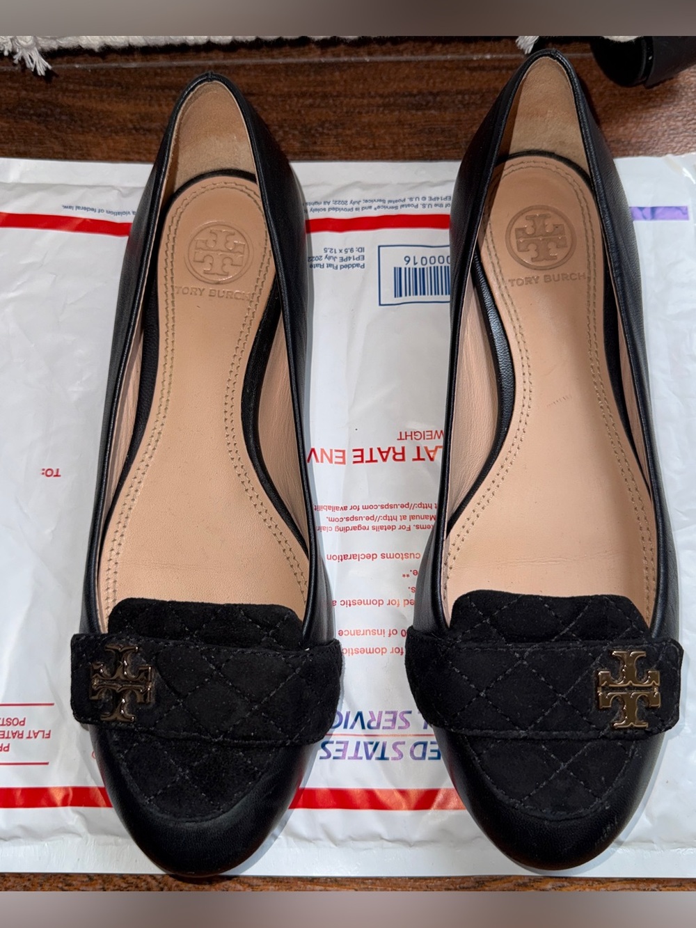 Tory Burch Leila Quilted Flats